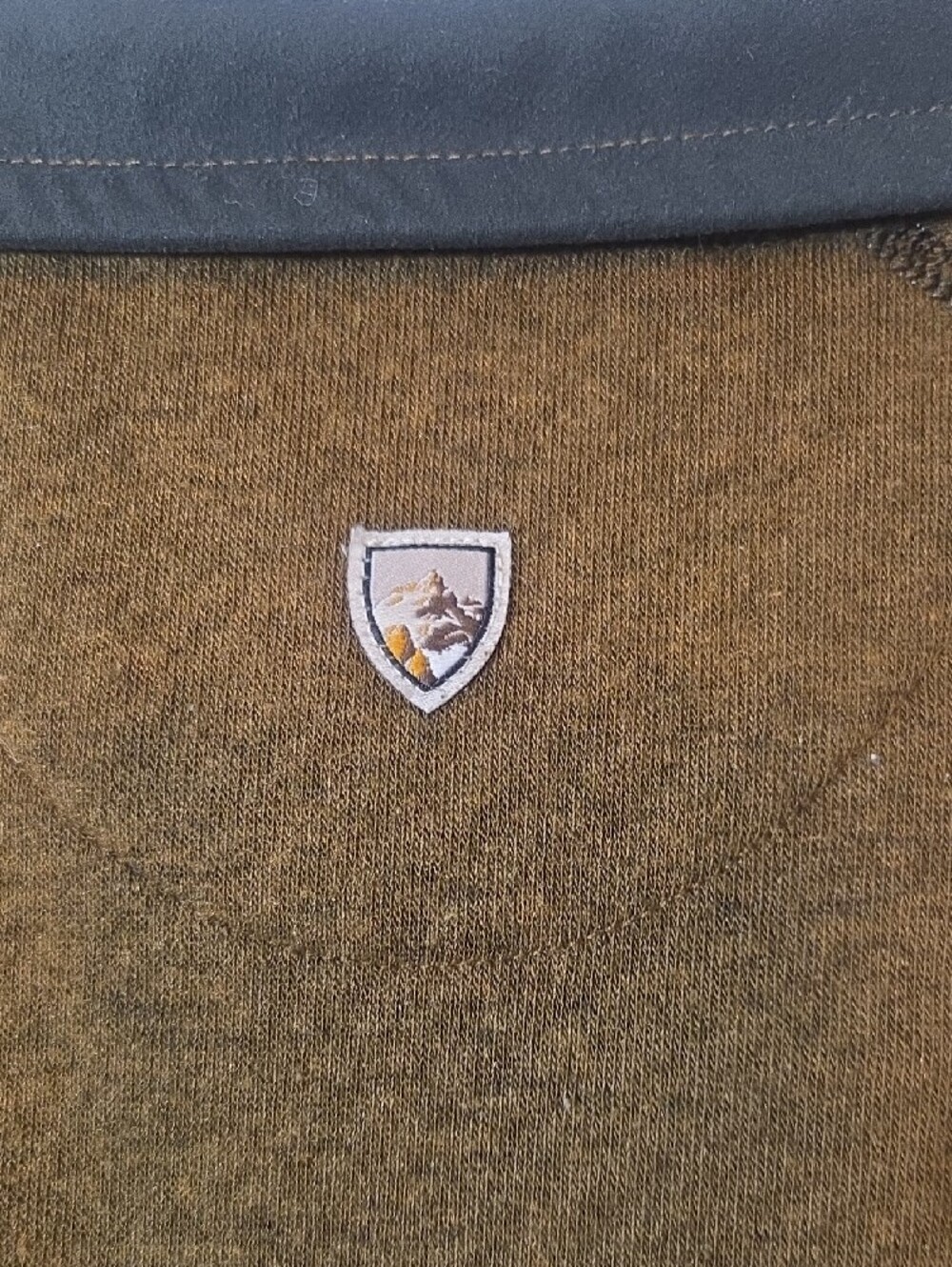 Kuhl Mens Pullover Sweater Brown Collared Long Sleeve Fall Outdoor Size L - Picture 4 of 8